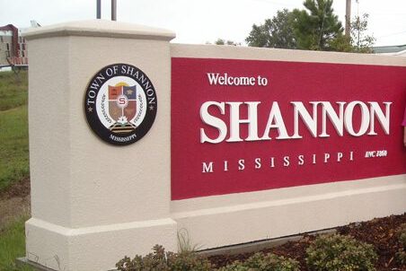 Shannon town sign