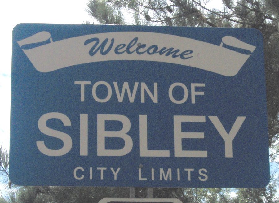 Welcome sign in Sibley Louisiana a town that needed updates to their water system