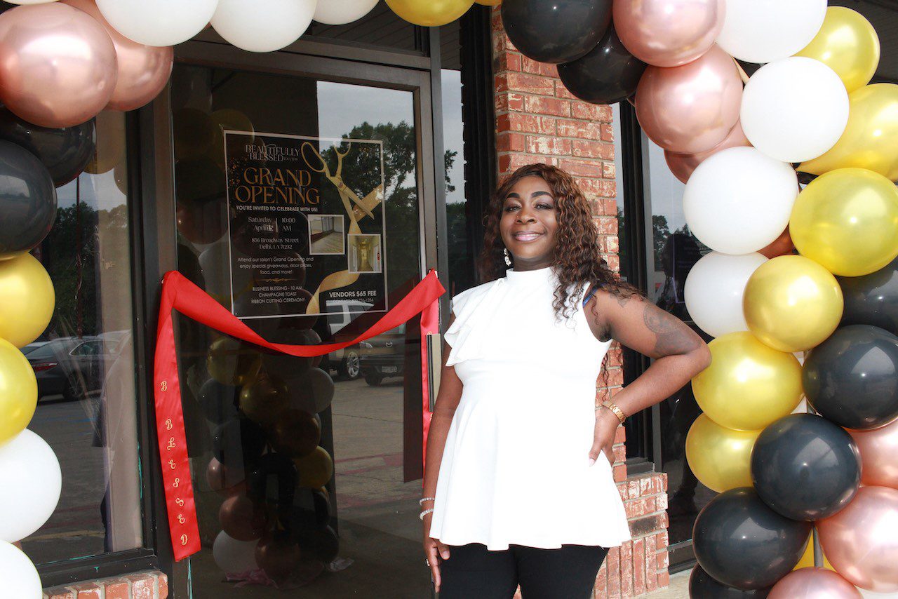 Justine McCall, owner of Beautifully Blessed Salon