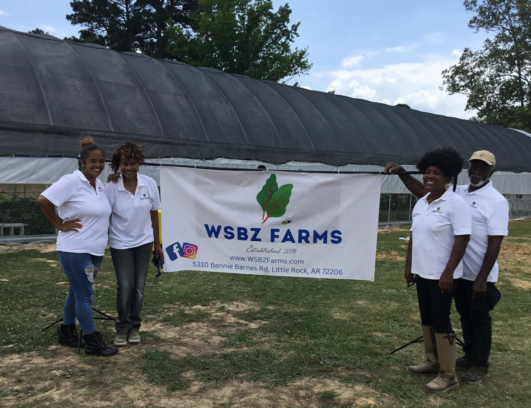 Liz Bell-Simpson and her daughter Josefina Thomas have used a trailer from Cargill's Black Farmers Initiative to create a beneficial partnership for other small-scale growers in their area