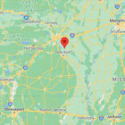 Map of Tucker, AR