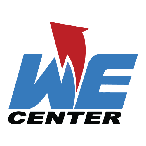 We Center logo