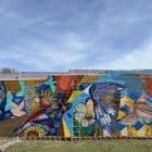 Incluso la falta de cubos de basura se convirtió en una oportunidad para la comunidad.