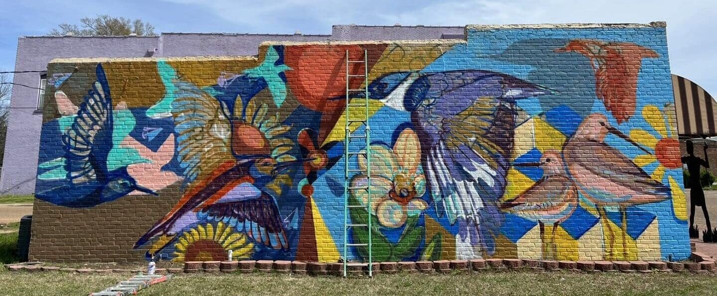 Even a lack of trash cans became a community opportunity.