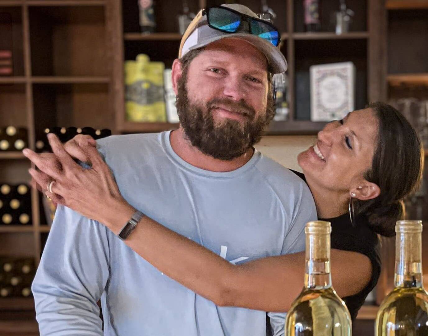 En 2017, Chris vivía en Houston con su entonces novio -ahora marido- Jordan Cox, cuando se produjo el huracán Harvey.