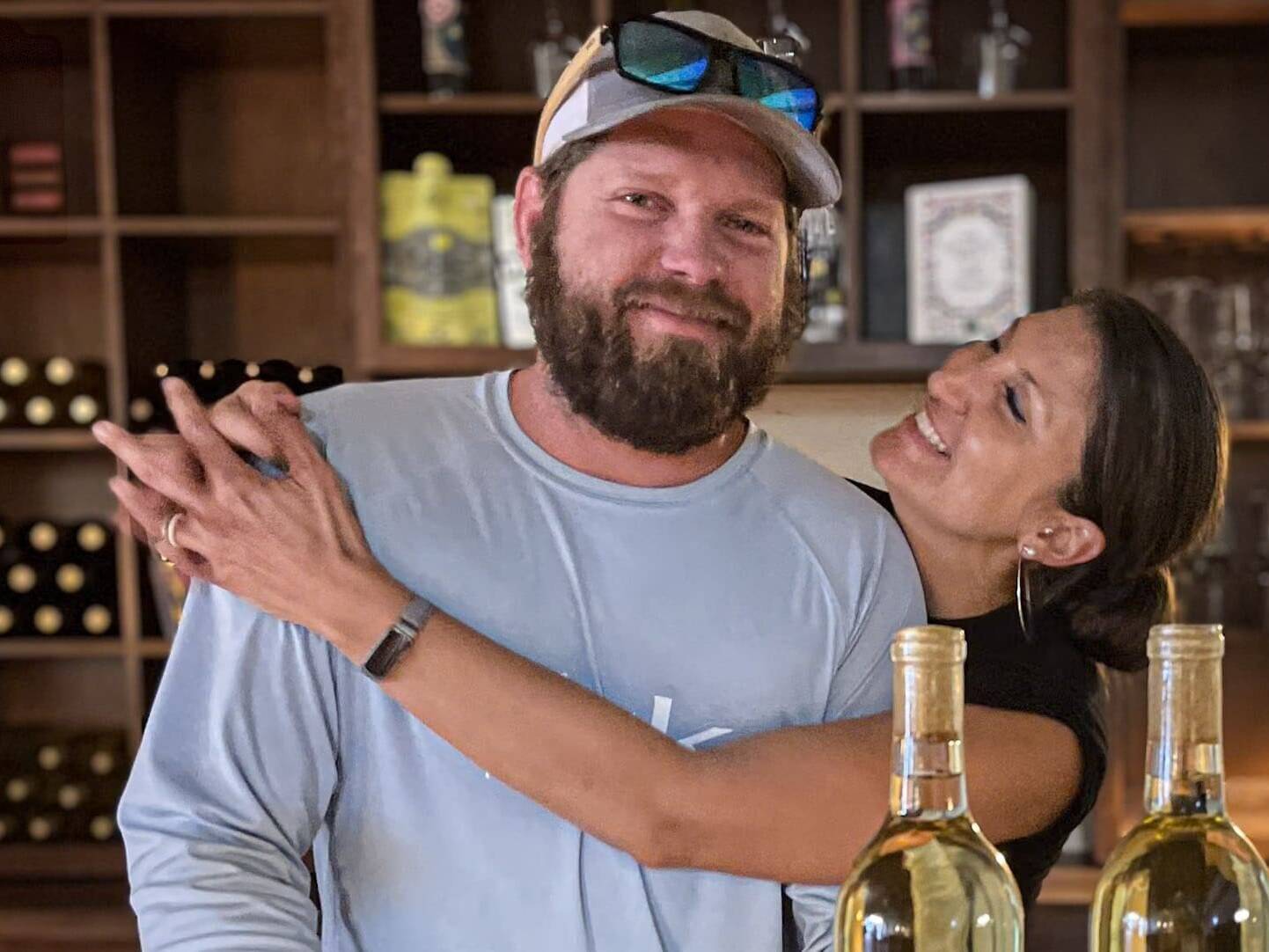 In 2017, Chris was living in Houston with her then-boyfriend — now husband — Jordan Cox, when Hurricane Harvey struck.