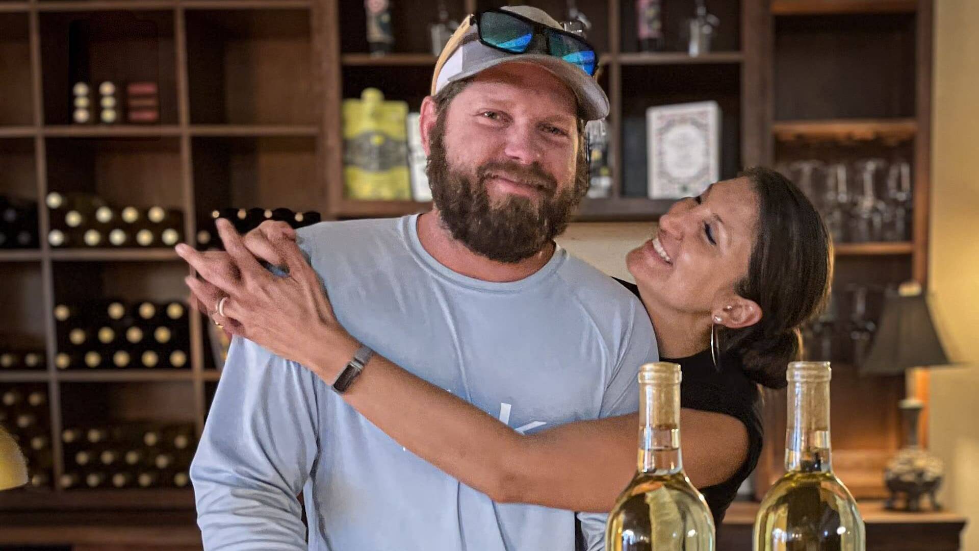 In 2017, Chris was living in Houston with her then-boyfriend — now husband — Jordan Cox, when Hurricane Harvey struck.
