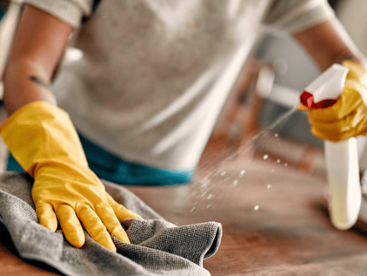That’s what led White to start a side hustle: housecleaning.