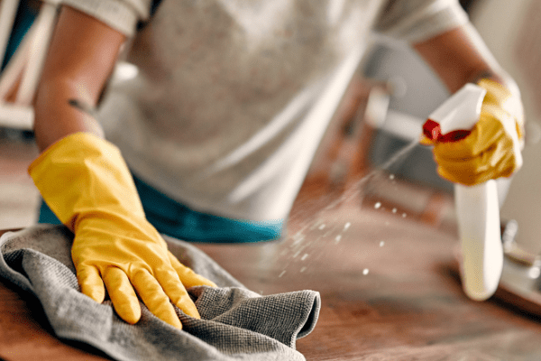 That’s what led White to start a side hustle: housecleaning.