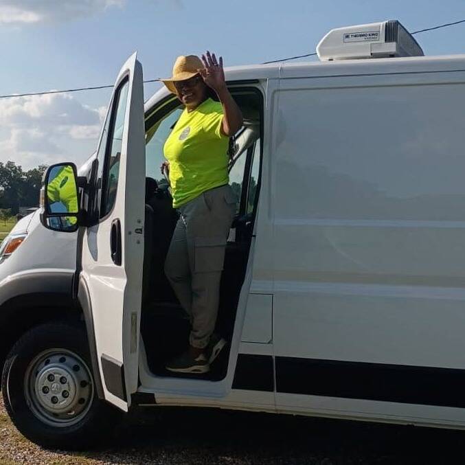 CU’s Lending Team, referred to CM Farm Ranch by Louisiana Central Executive Director Bahia Nightengale, provided McGraw with a bridge loan to purchase the truck while waiting for USDA funds to be released.