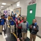 For many of them, this was the first time they could remember using a working water fountain at school.